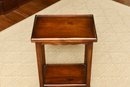 Vintage Wood Accent Side Table