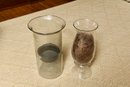 Glass Pillar Candle Holder And Hurricane Glass Vase