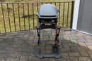 Weber Electric Barbecue Grill (Model Q2400) With Portable Q Cart And Cover