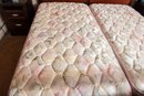 Dinec Wood And Leather King Size Bed Frame, Mattresses And More