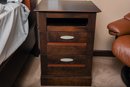 Pair Of Two Drawer Night Tables With Pull Out Trays