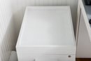 BDI Innovative Modern Designs Centro Mobile Two Drawer File Cabinet (RETAIL $1,099)