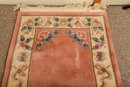 Hand Knotted Floral Wool Runner Rug
