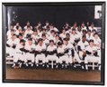 New York Yankees Framed 1980 Team Humorous Photo Players Making Faces