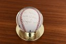 Autographed New York Yankees Mariano Rivera Baseball With Case