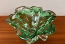 Collection Of Mid-Century Murano Free Form Art Glass Bowls