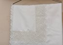 Timeless Classic Rectangular Lace Tablecloth