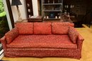 Mid-Century Upholstered Single Cushion Sofa