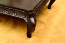 Vintage Carved Wood Coffee Table