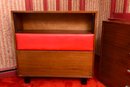 George Nelson For Herman Miller Twin Size Headboard With Bookcase And Storage
