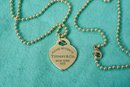 Tiffany & Co. Sterling Silver Return To Tiffany Heart Pendant And Necklace
