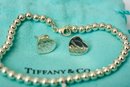 Tiffany & Co. Dainty Sterling Silver Return To Tiffany Heart Pendant, Bracelet And Earrings