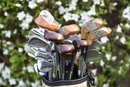 Gemini Golf Bag With Assorted Golf Clubs