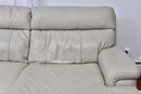 Chateau D'Ax Italian Leather Reclining Sectional Sofa