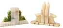 Sombrero Cactus Marble Bookends And Aztec Mayan Totem Marble Bookends