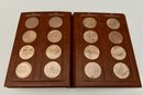 Collection Of Israel Government Bronze Coins And Medals In Binder