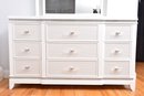 Raymour & Flanigan Carmelita Dresser With Mirror 3 Way Touch LED Lighting (RETAIL $1,650)