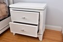 Raymour & Flanigan Carmelita Nightstand With 3 Way Touch LED Lighting (RETAIL $550)