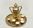 Collection Of Miniature Brass Doll House Items And More