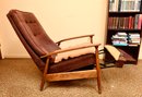 Mid-century Teak Recliner Chair (possibly Milo Baughman) Restoration Project