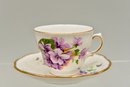 Collection On Nine Tea Cups And Saucer Sets With Seven Stands