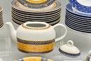 Thun Karlovarsky Fine Bohemia Porcelain Inglazed Dinnerware Set - Made In Czech Republic