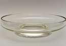 Rosenthal Clear Pedestal Cake Plate And Studio Silver Smith Clear Pedestal Bowl