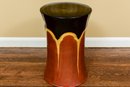 Ceramic Handled Glazed Stool