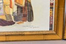 Pair Of Signed Charlotte Firbank-king Prints (Zulu & Gcaleka) In Gilt Wood Frames