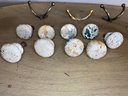 Lot Of Vintage Drawer Knobs  And Double Hooks