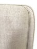 2 Of 2 Twin Custom Beige Upholstered Bed Frame & Linens