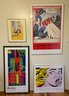 Group Four Framed Museum Posters