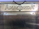 Vintage Anaconda American Brass Sign, Waterbury, CT