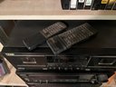 Group Of TEAC Electronic Equipment - Cassette Deck, Stereo Receiver & CD Player