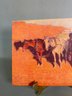 Frederic Remington Benighted For A Dry Camp Artist Proof Print