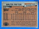 1981 Topps Walter Payton All Pro Card #400