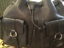 A62. Cole Haan Black Bolero Style Shoulder Handbag.
