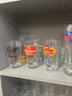 Lot Of 33 Glasses: Beer Glasses, Wine Glasses, Margarita Glasses, Glass Stein, Etc.
