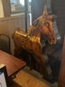 Antique Painted Wood Carousel Horse