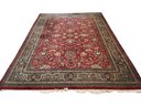 Vintage Oriental Area Rug  Carpet, Measures  148' X 107'. (5)