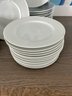 White Dish Set - 44 Pcs