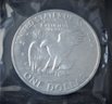 U.S. 1971 S Eisenhower Silver Dollar, Uncirculated Sealed