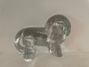 Selection Of Large Glass Animal Figures Including Murano & Pukeberg