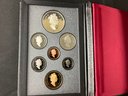 1990 Royal Canadian Mint Set Of Coins With COA
