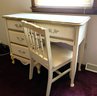 Vintage French Provencial Desk And Chair