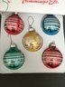4 Boxes VTG Hand Blown Glass Ornaments 3 Made In Mexico, 1 From West Germany