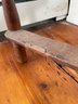 A Primitive 19th Century Turned Leg Pine Side Table