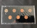 Collection Of 1975 Thru 2007 Lincoln Cents With 1982 Section In Separate Cello Holder