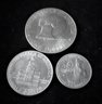 3 U.S. Bicentennial Coins, Ike, Kennedy, Washington (1776-1976)
