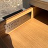 A Coastal Living Bedside Table With 2 Drawers And Shelf